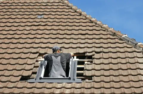 Pose de velux - Montferrier